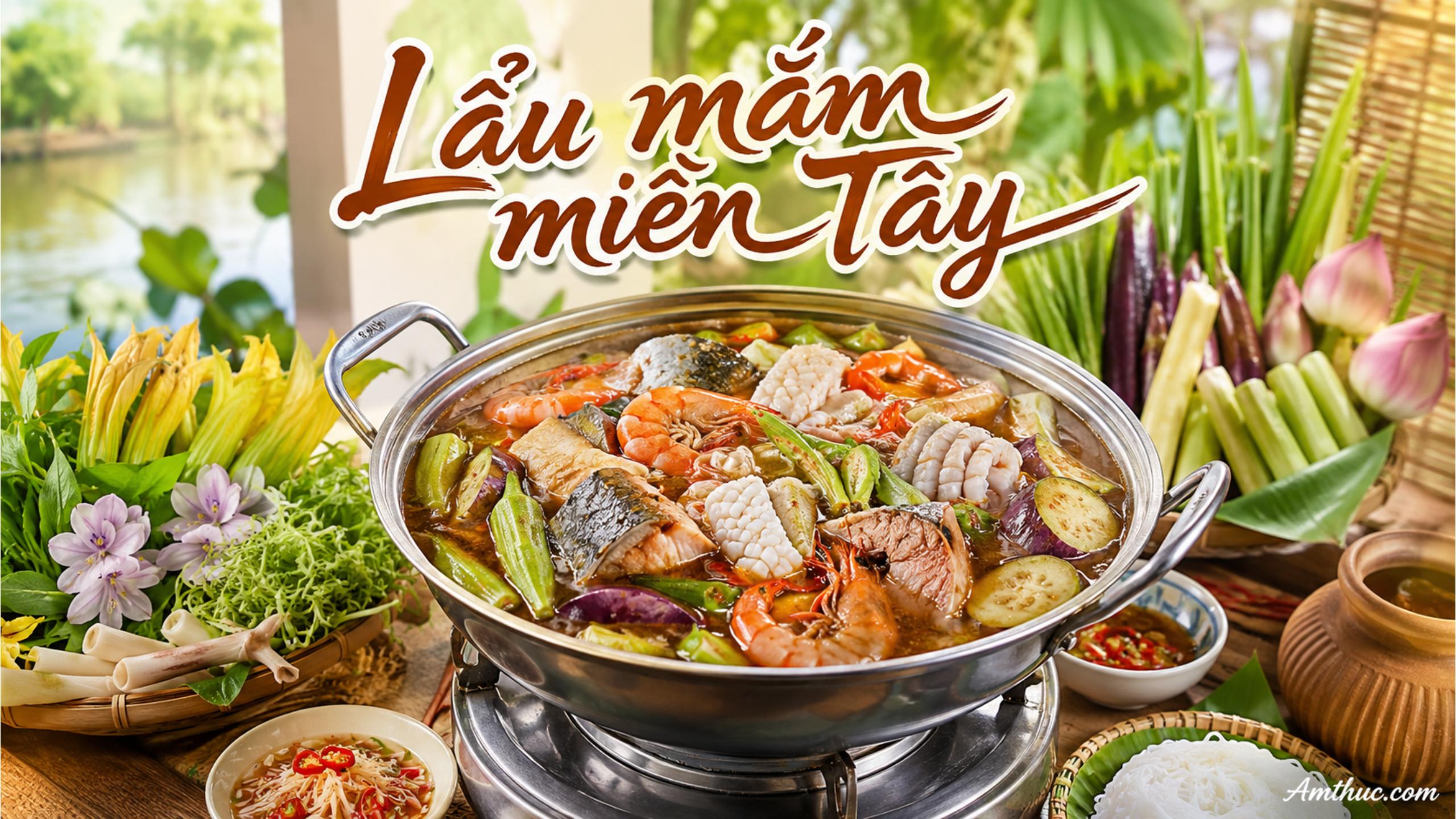 Lẩu mắm miền Tây: Mùi đậm nhưng vị lại rất hài hòa