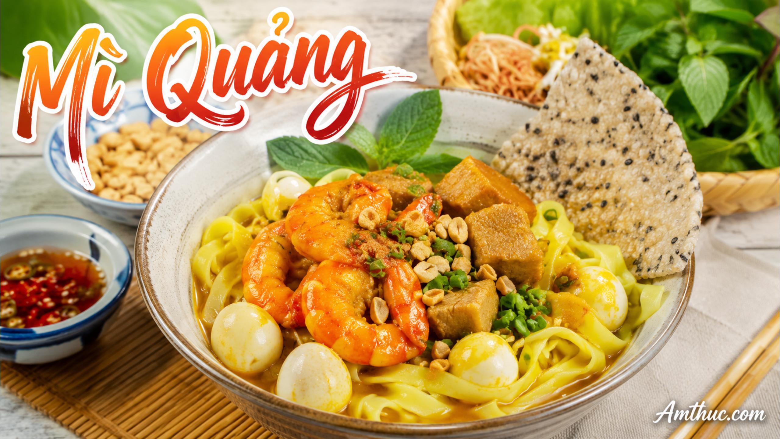Mì Quảng: Vì sao nước dùng chỉ chan vừa đủ?